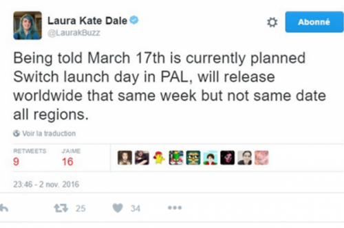 博天堂真人登入外媒：任天堂Switch将于3月17日开卖欧美最先享受